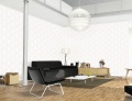 White wallpaper 20% discount