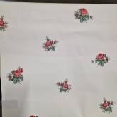 Piros apró virágos tapéta